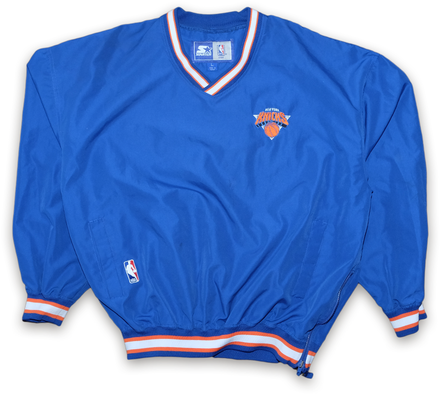 Vintage Starter New York Knicks Windbreaker Vintage - Sports Jersey (900x900), Png Download
