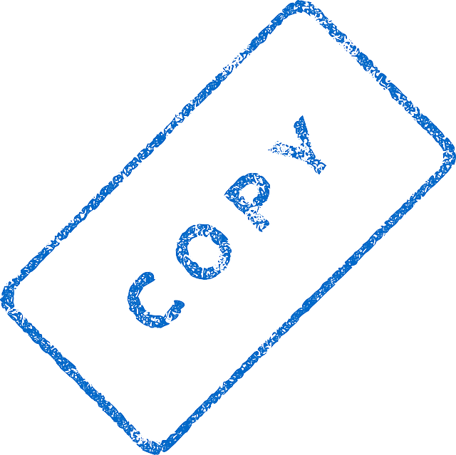 Copy-stamp - Copy Watermark Png (640x639), Png Download