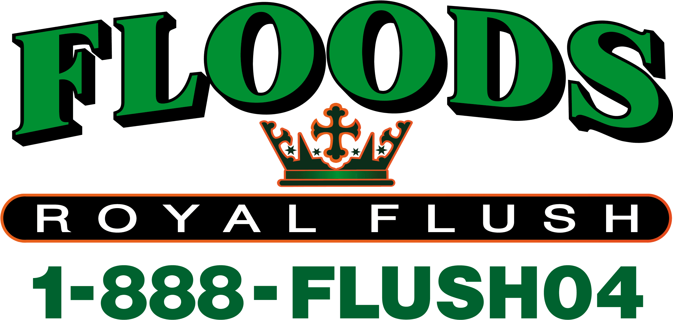 Floods Royal Flush (2242x1081), Png Download