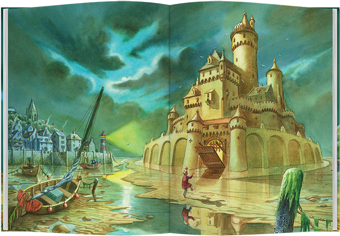 The Sandcastle By M (800x800), Png Download