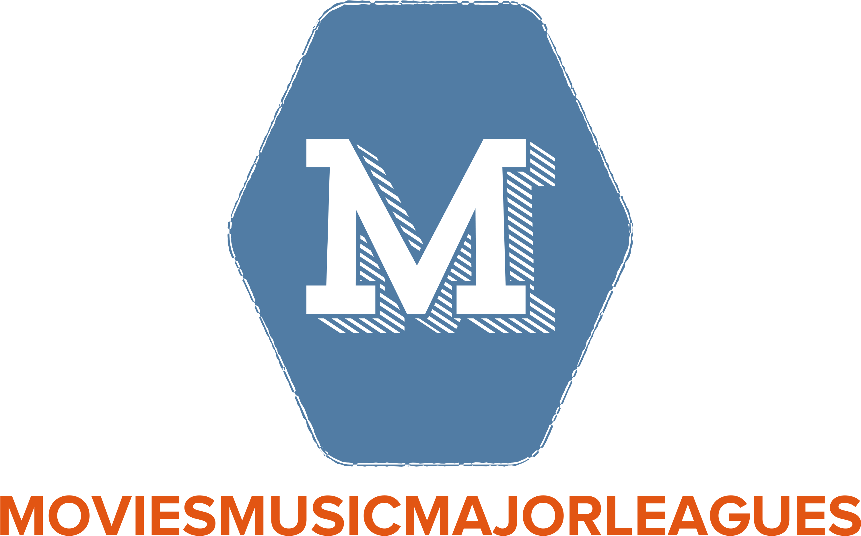 Movies, Music And The Major Leagues - Emblem (3400x2266), Png Download