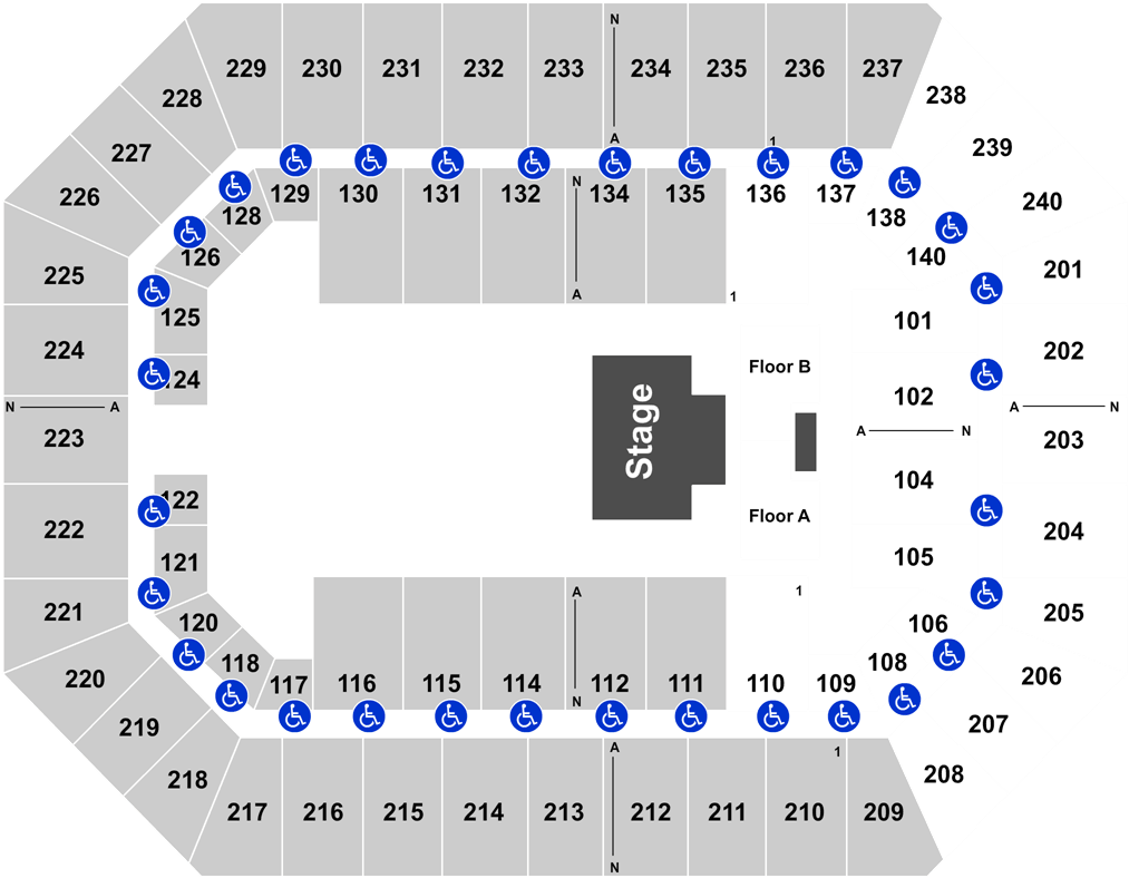 Cane S River Center Seating Chart