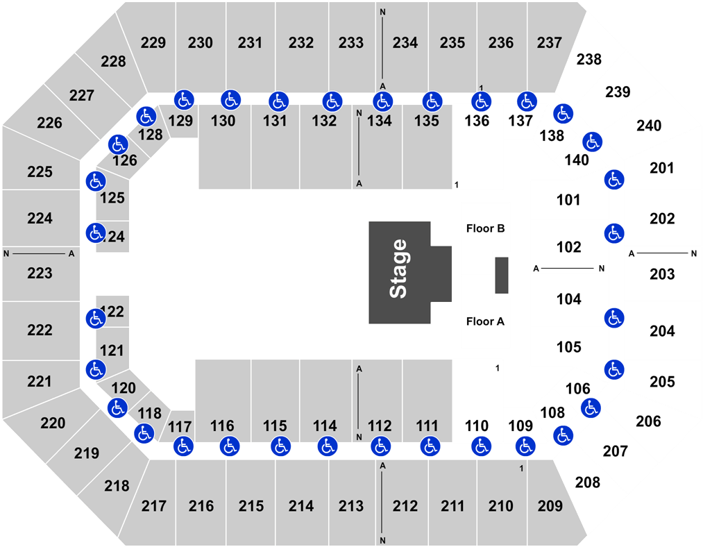 Raising Cane S River Center Seating Chart