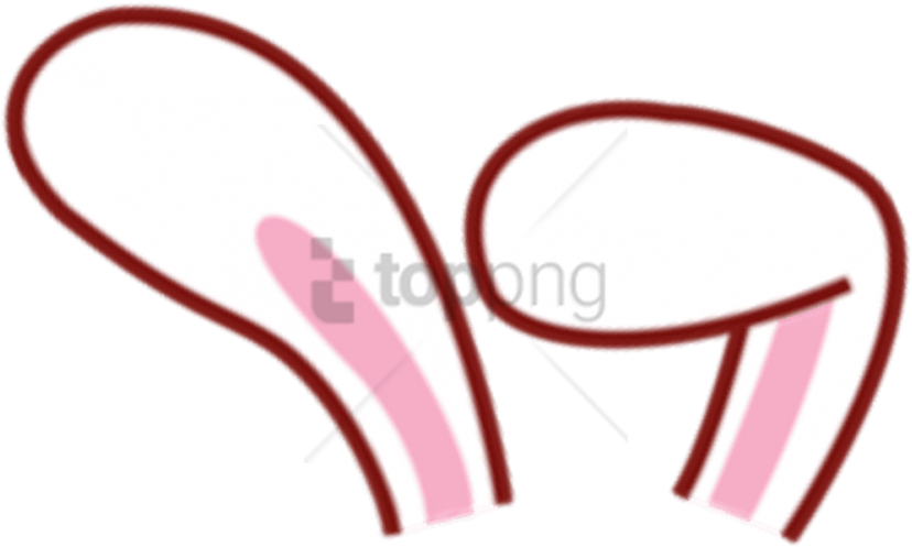 Free Png Orelhas Coelho Png Image With Transparent - Orelhas De Coelho Png (850x583), Png Download