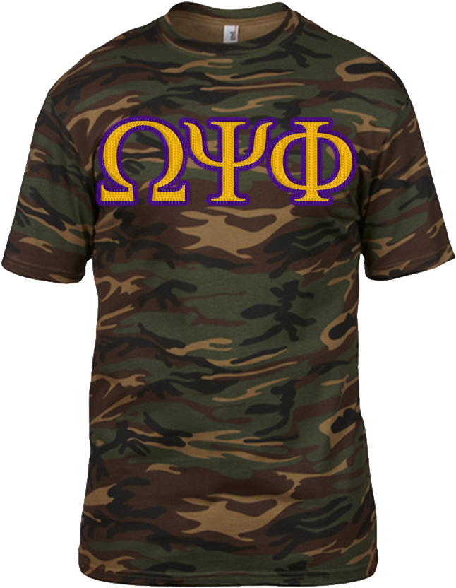 Camouflage Shirt Lettersgreekwholesale - Anvil Camo (1000x1000), Png Download