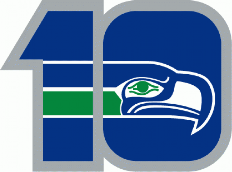 Seattle Seahawks Iron On Stickers And Peel-off Decals - Seattle Seahawks (750x930), Png Download