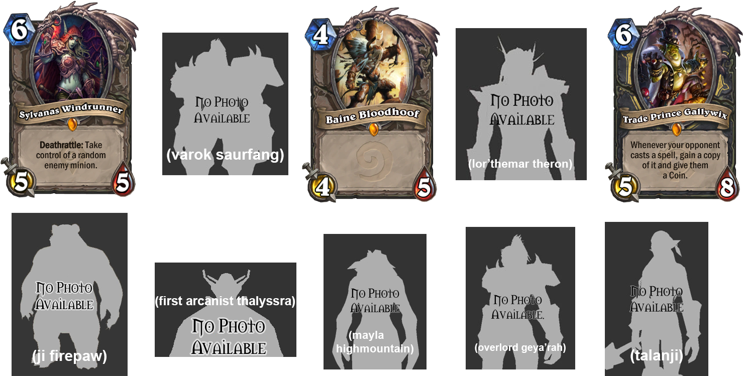 Horde Racial Leaders - Wow Tcg (1512x790), Png Download