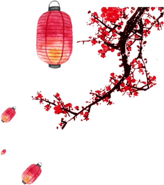 #lantern #chinese #overlay #freetoedit - Beigang Chaotian Temple (1024x897), Png Download