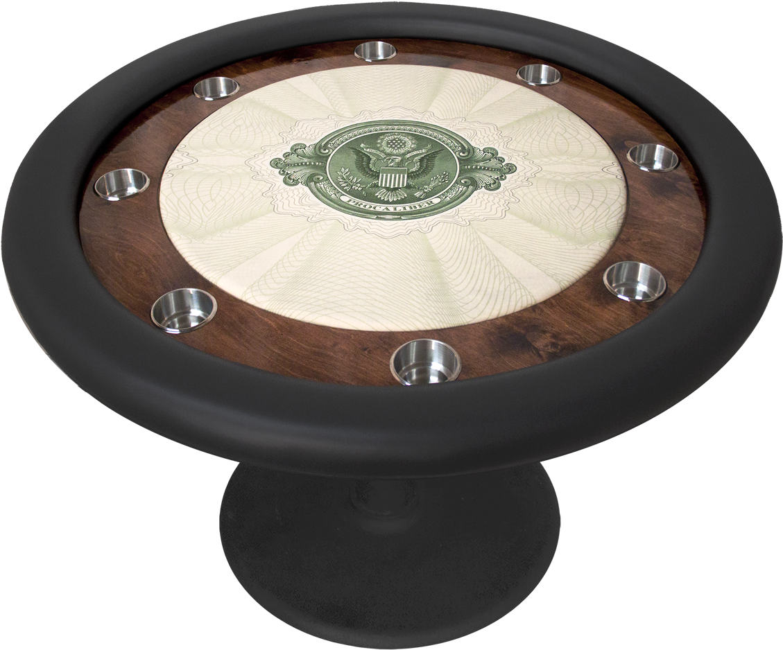 Procaliber Poker Custom Poker Tables - Wall Clock (1200x982), Png Download
