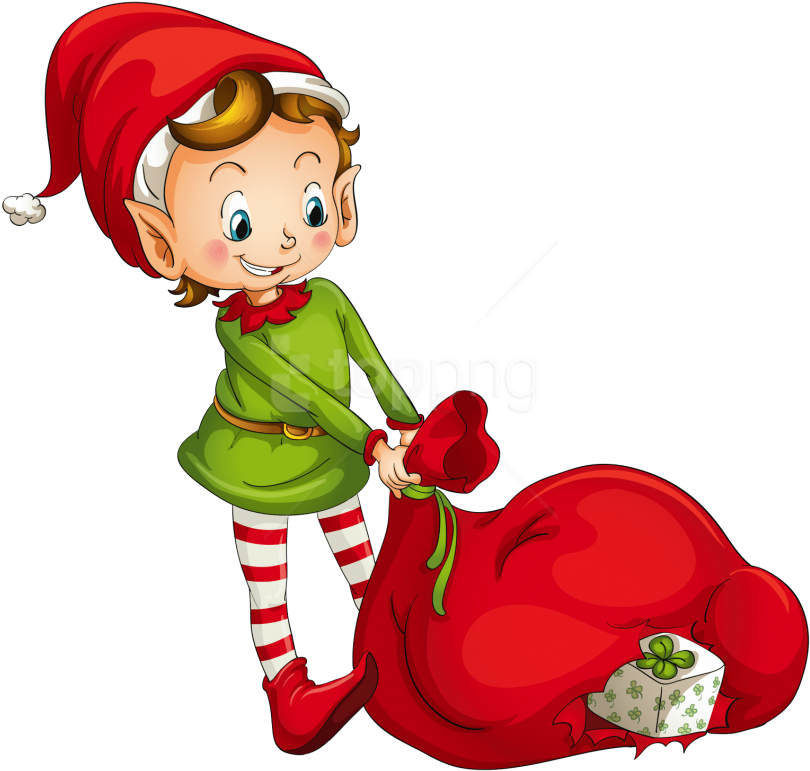 Free Png Elf Png Images Transparent - Clipart Christmas Elf (850x795), Png Download