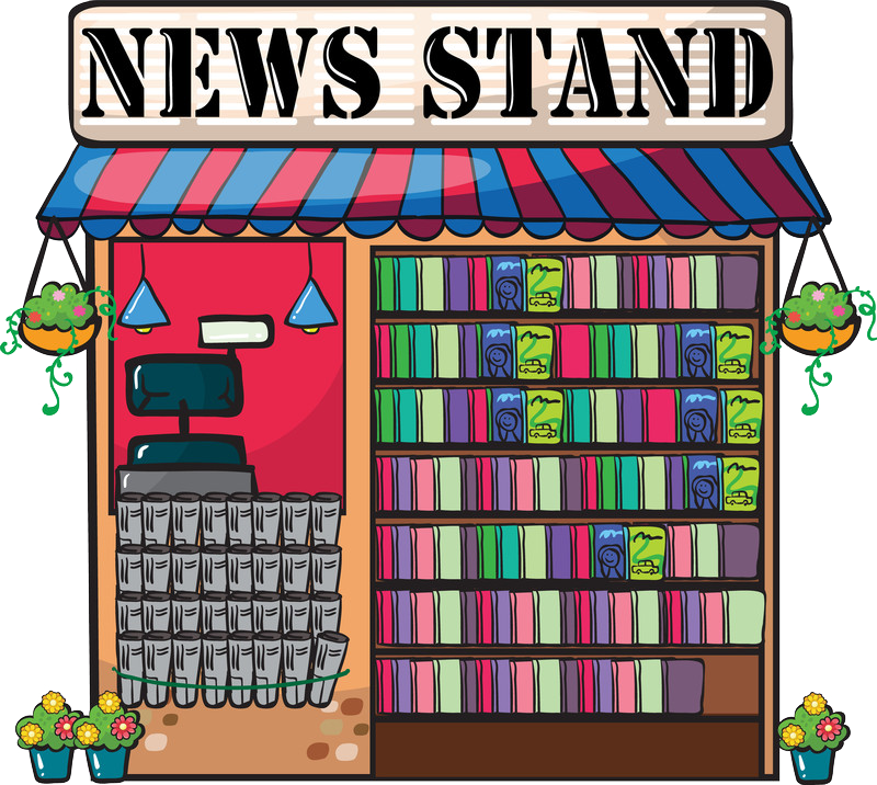 If Your Place Of Business Would Like To Carry The Paper, - News Stand Clipart (800x716), Png Download
