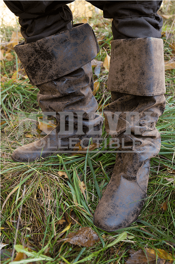 Captain Redbeard Boots - 18th Century Scottish Boots (850x850), Png Download