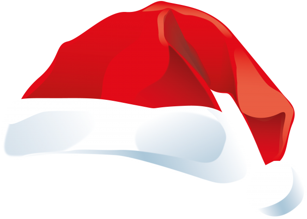 Santa Claus Hat - Illustration (866x650), Png Download