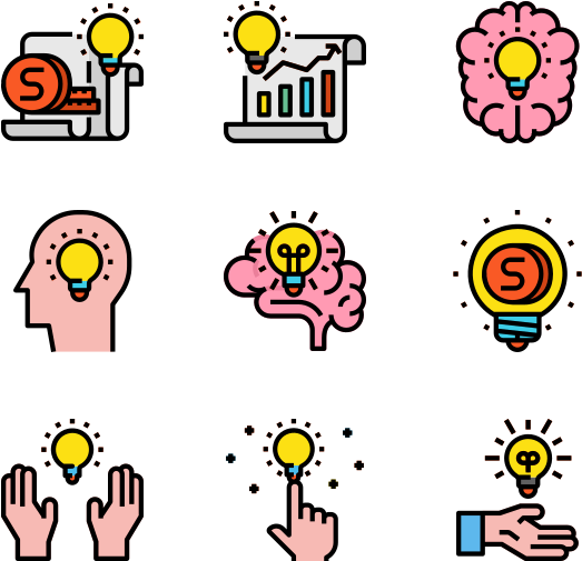 Creative Idea - Human Icon Color Png (600x564), Png Download