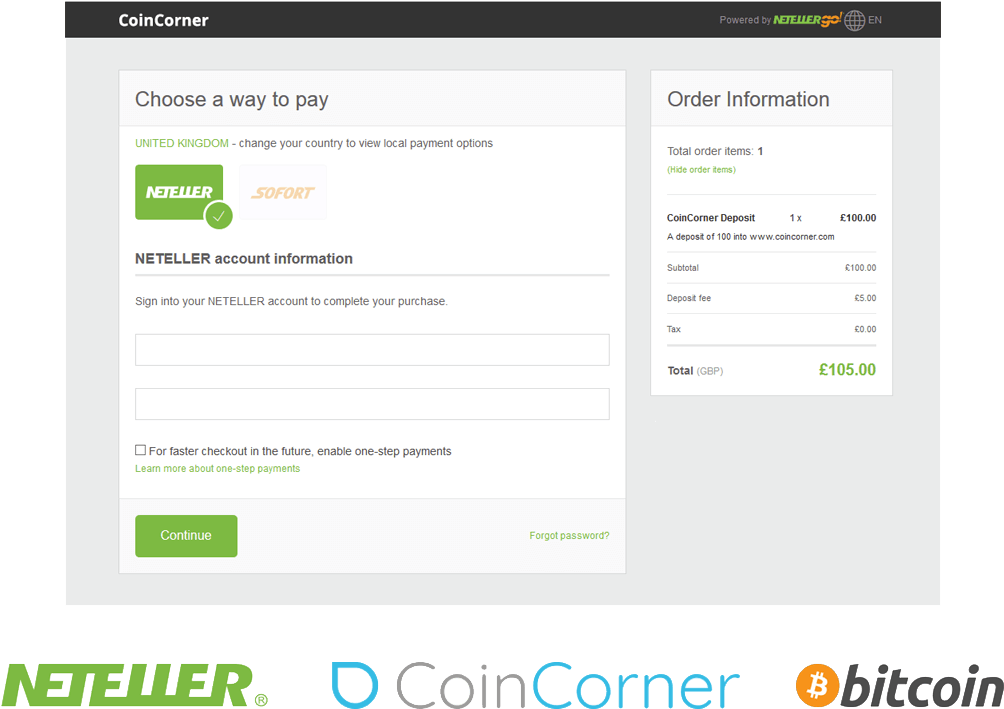 Buy Bitcoin With Neteller - Neteller (1097x758), Png Download