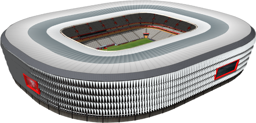 View More - Stadium 3d Model Png (902x507), Png Download