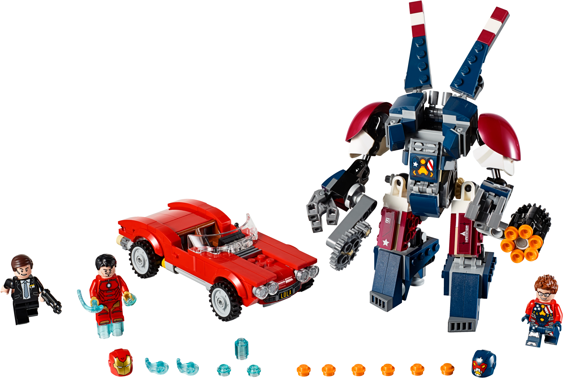 Detroit Steel Strikes - Lego Marvel Superheroes Sets 2017 (2400x1800), Png Download