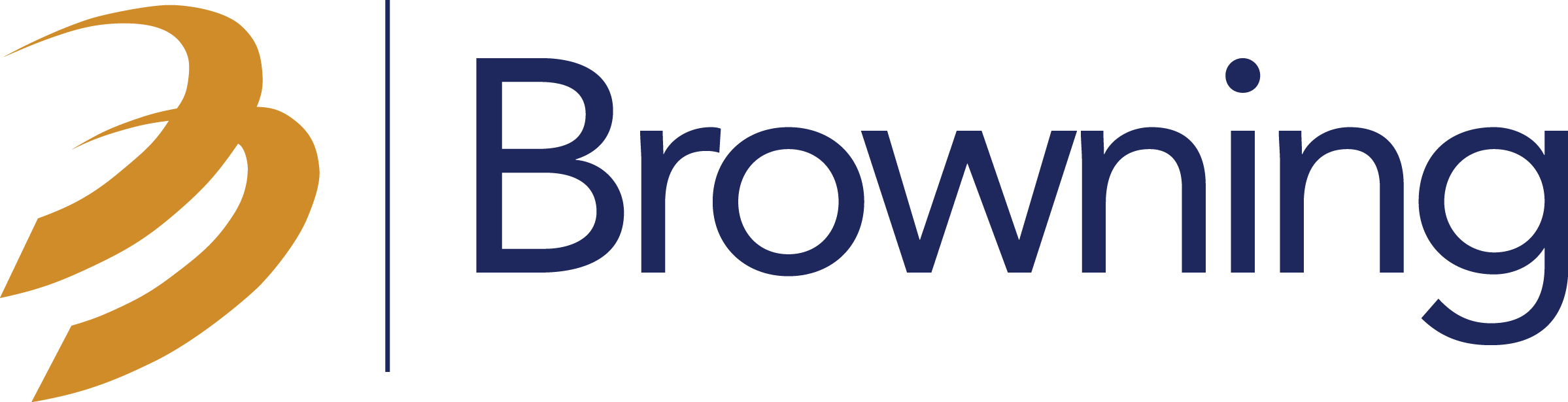 Browninglogo 2c Cmyk - Browning Investments (2398x615), Png Download