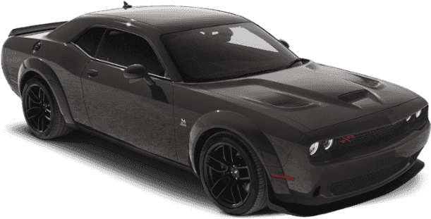 New 2019 Dodge Challenger Sxt - Dodge Challenger 2019 Black (640x480), Png Download