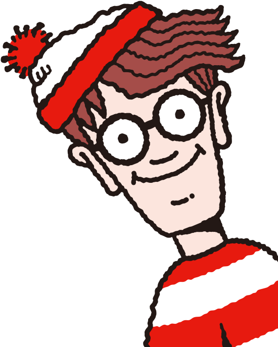 Wally - Where's Waldo Face (790x797), Png Download