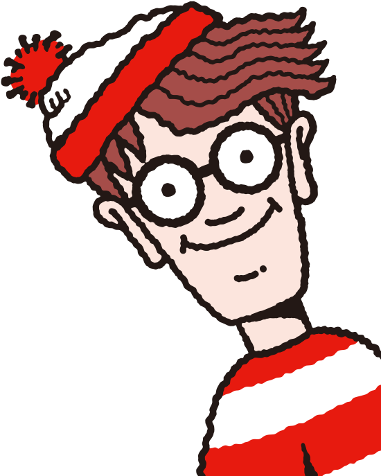 Wally where s waldo face free transparent png download pngkey