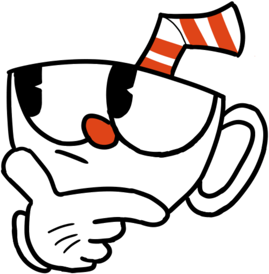 Papa Cone - Cuphead Clipart (1200x1091), Png Download