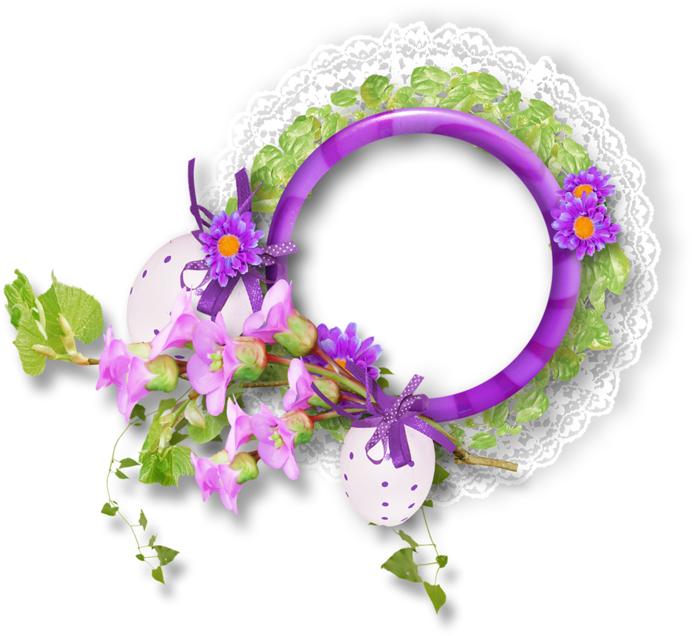 B *✿* Baby Spring Leh, Magical Images, Fancy, Easter - Viola (1024x938), Png Download