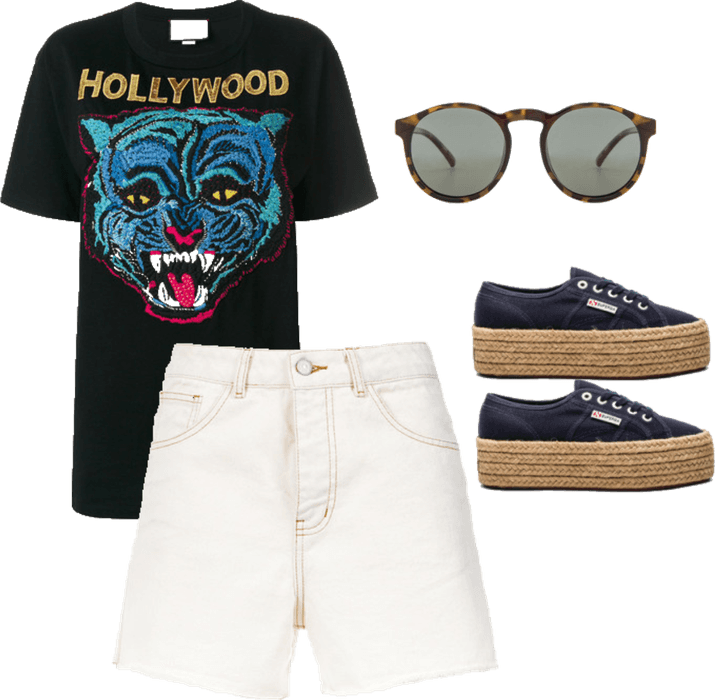 Crazy For Coachella - Gucci Hollywood Shirt (715x700), Png Download