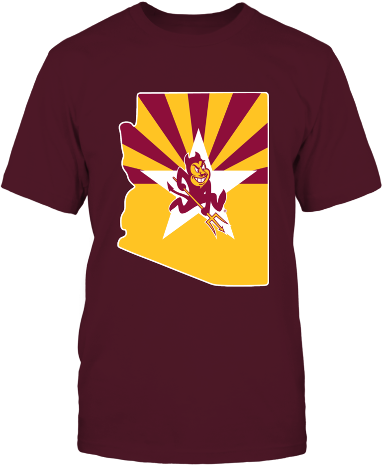Arizona State Sun Devils - Arizona State University (1000x1000), Png Download