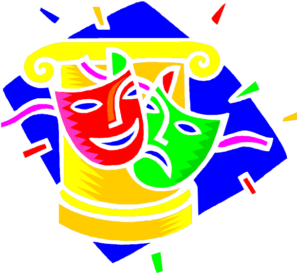 Drama Clip Art (626x576), Png Download