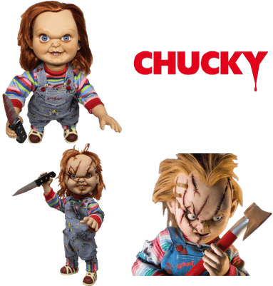 Chucky Movies Angelina Jolie, Action Movies, The Movie, - Child's Play - Chucky 15 Talking Action Figure (400x400), Png Download