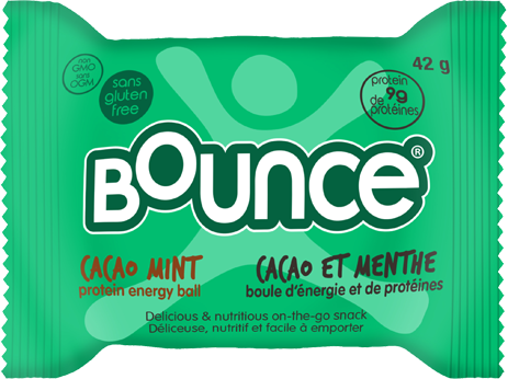 Cacao Mint Protein - Bounce Cacao Mint Protein Bomb Energy Ball (463x346), Png Download
