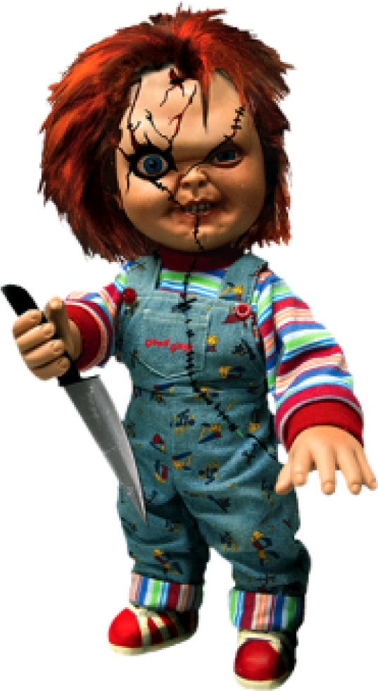 Chucky 15-inch Non Talking Doll - Mezco Toyz Chucky Child's Play 15" Action Figure (1000x1000), Png Download