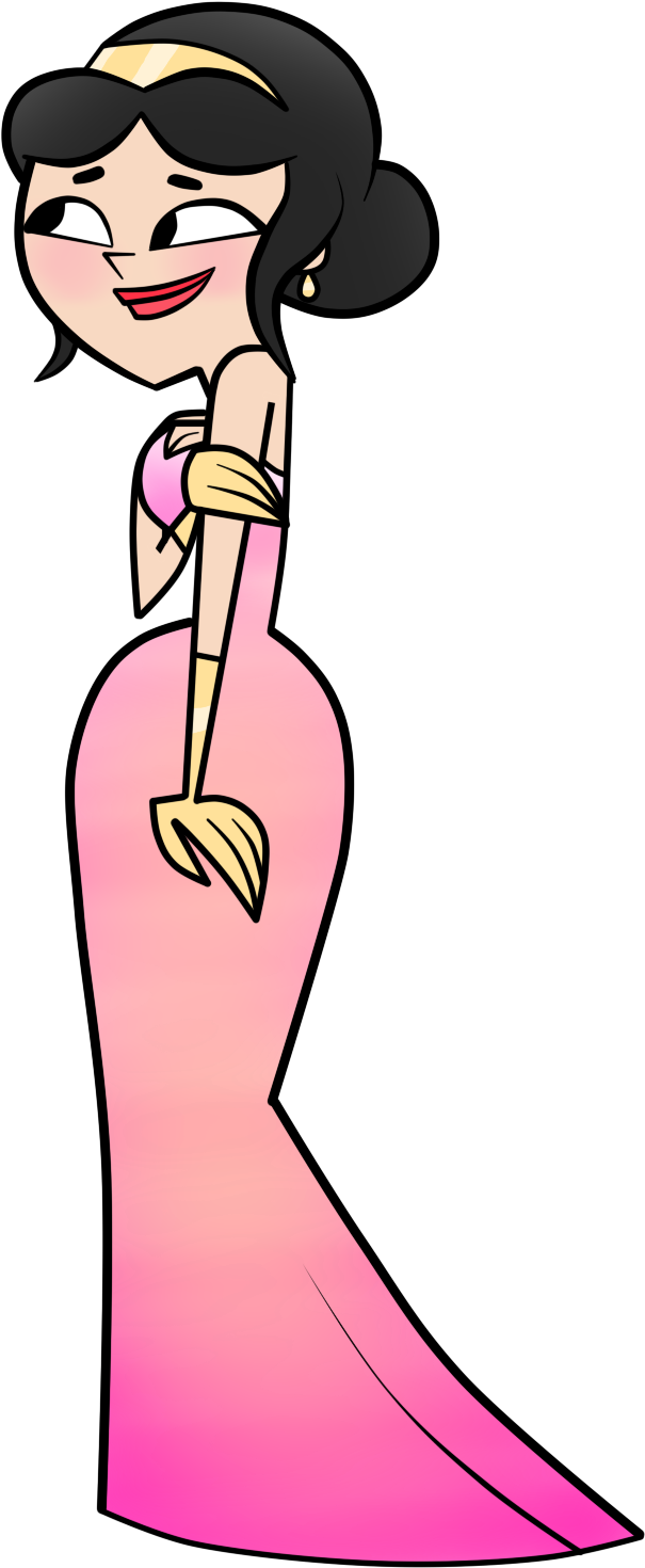 Image Result For Total Drama Ella And Brick - Total Drama Ella Png (700x1500), Png Download