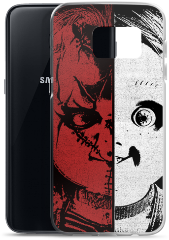 "chucky" Samsung Case - Wanna Play? Tasche (600x600), Png Download