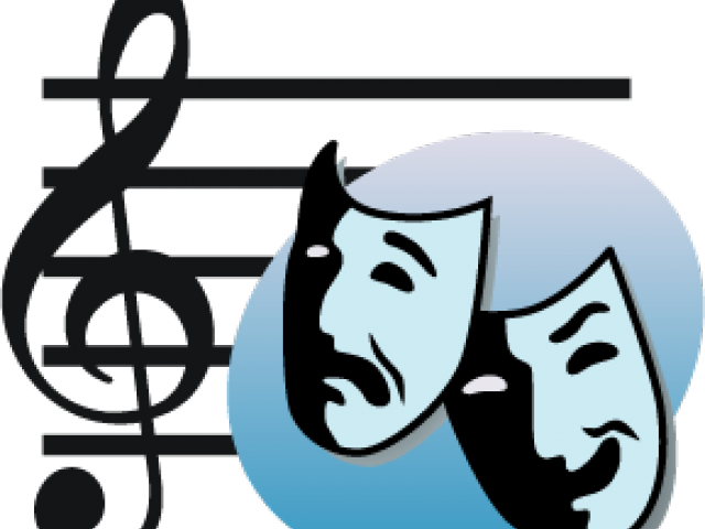 Mirror Clipart Drama - Musical Theatre Clip Art (640x480), Png Download