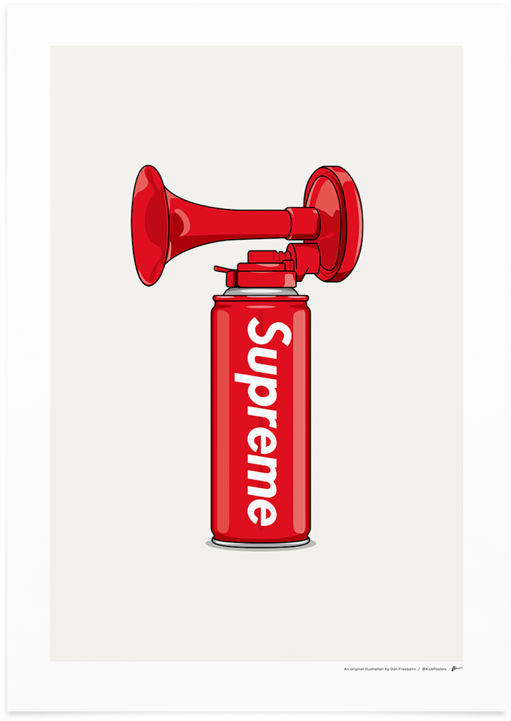 Supreme Air Horn - Supreme (900x1202), Png Download