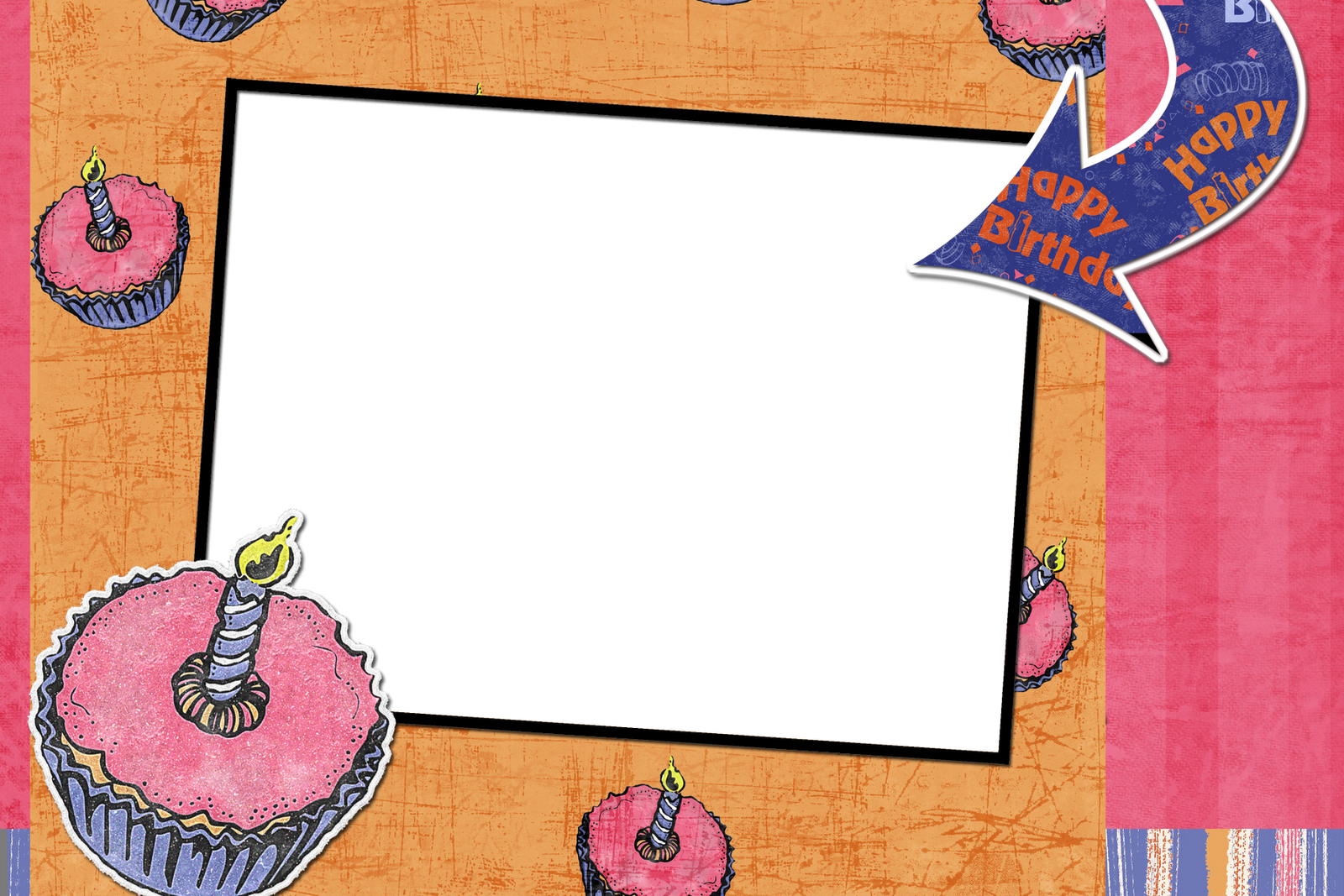Marcos Cumpleaños Png (1600x1067), Png Download