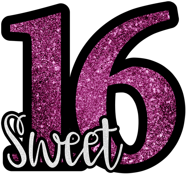 15 Años Logo Cumpleaños Png - Sweet 16 Poster (720x720), Png Download