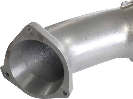 Fleece Performance High Flow Lb7 Intake Horn Fpe-intakehorn - Duramax V8 Engine (556x427), Png Download
