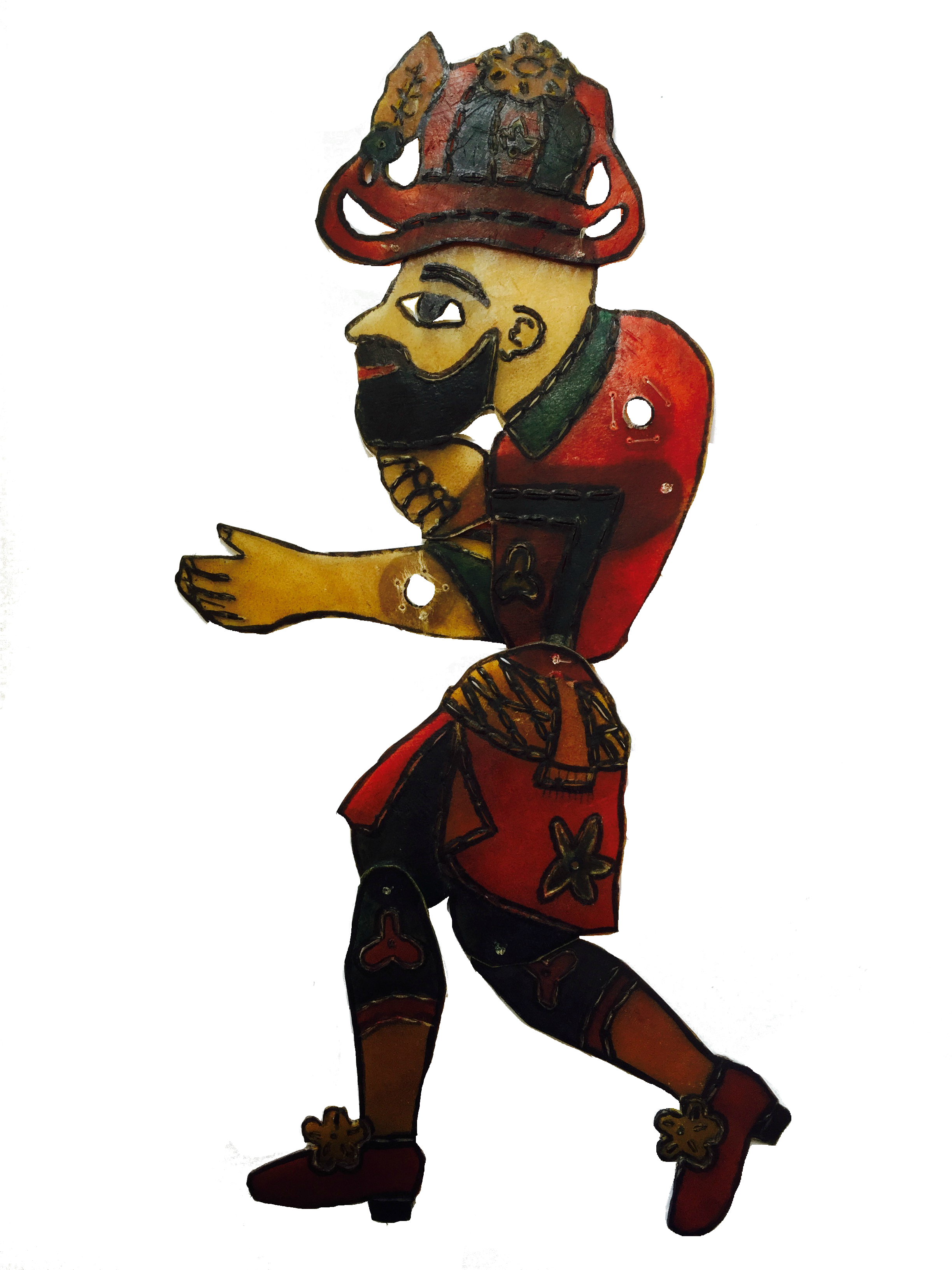 <em>karagöz</em>, A Karagöz Shadow Puppet By Vural - Wise Turkish Shadow Puppet (2446x3448), Png Download