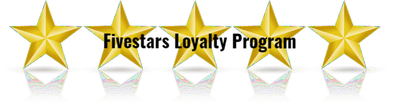 Fivestars Loyalty Program - Five Stars Clipart (800x210), Png Download