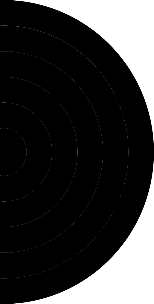 Pc Semi Circle Icon Comments - Circle (498x980), Png Download