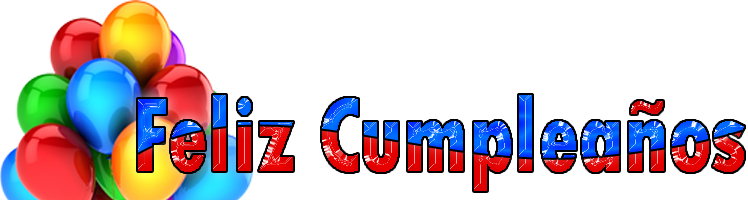 Resultado De Imagen De Feliz Cumpleaos Png - Fecedy 12" 100pcs Colorful Balloons For Party (748x200), Png Download