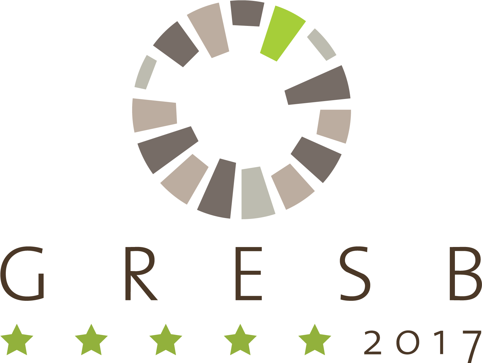 Lataa Tiedosto - Gresb Green Star 2017 (1616x1191), Png Download