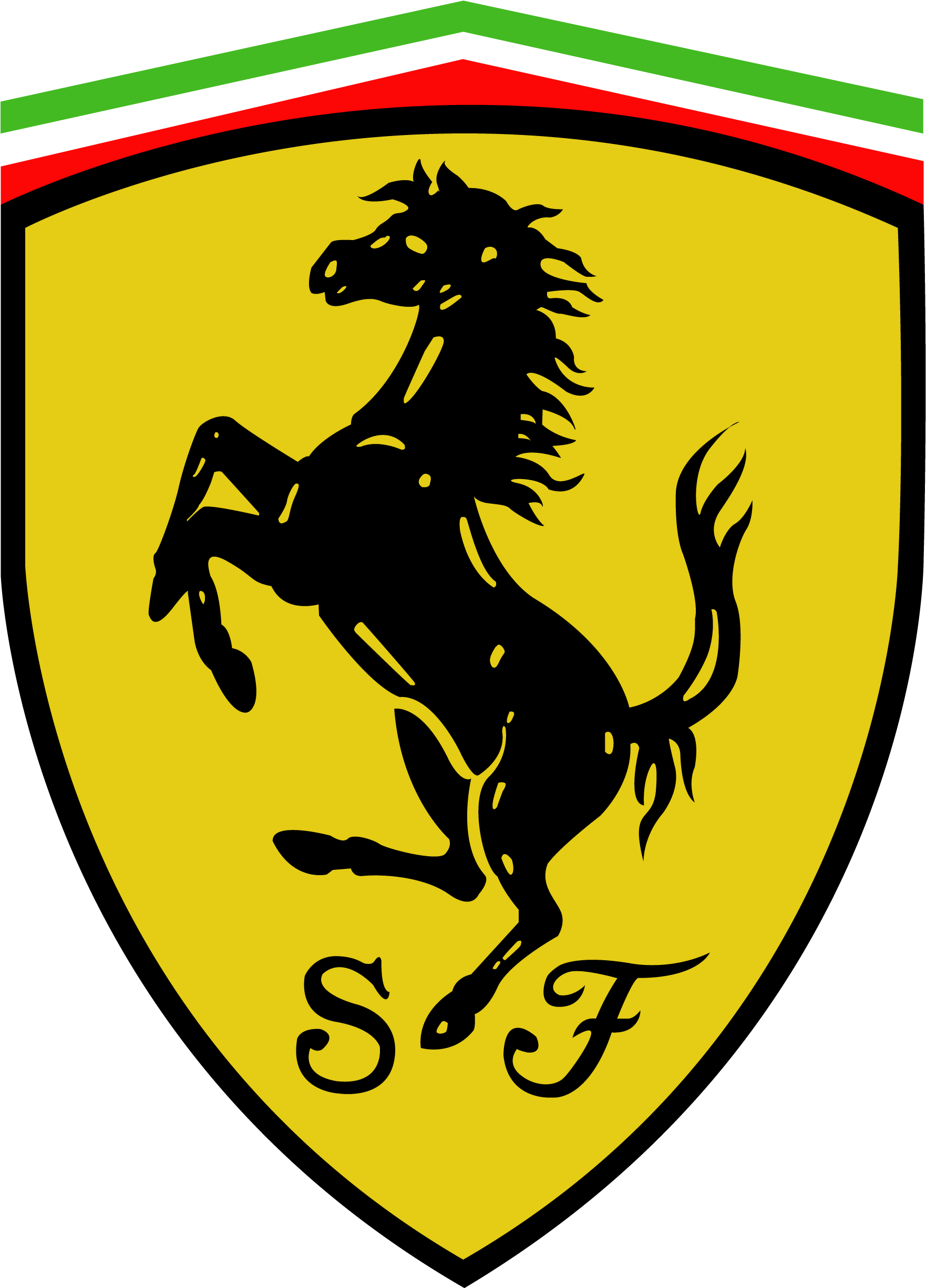 Hd Car Wallpapers Galleryautomo - Scuderia Ferrari Logo (2065x2490), Png Download