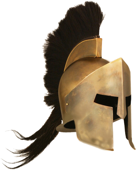 Spartan Helmet - Web - Yellow Color - Medieval Roman King Leonidas Spartan Helmet 300 Movie (600x600), Png Download