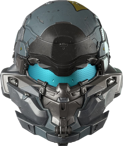 Halo Spartan Helmet Png Graphic Black And White Library - Halo 5 Locke Helmet (480x568), Png Download