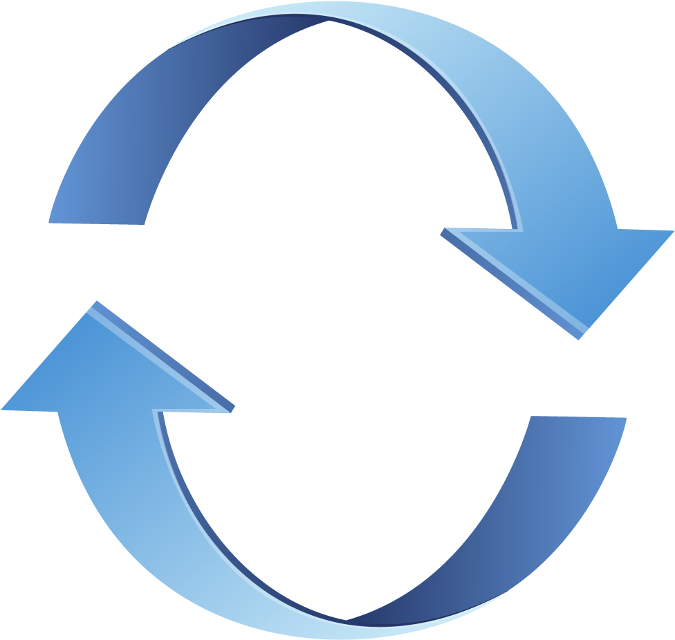 Free Archery Arrow Clip Art Png - Circling Arrows Clip Art (1050x1044), Png Download