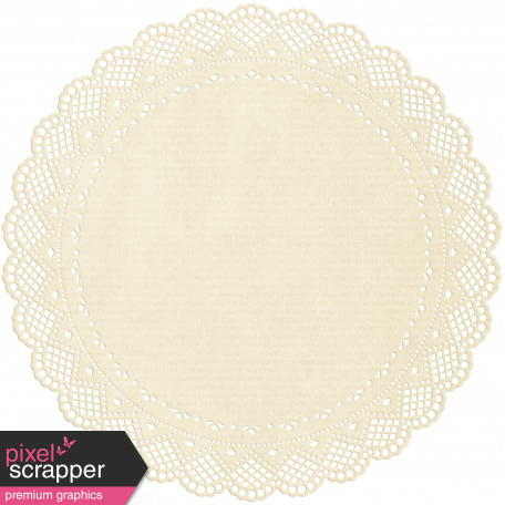 Apple Crisp - Cream Doily - Apple Crisp (456x456), Png Download